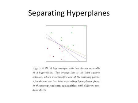 Separating Hyperplanes