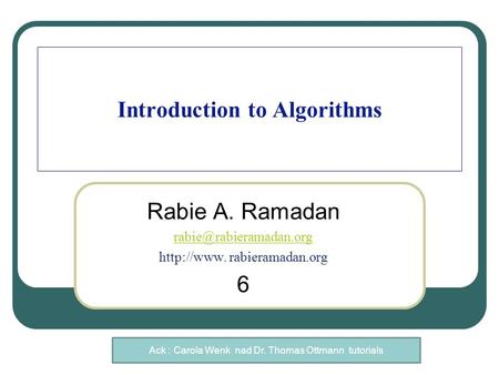 Introduction to Algorithms