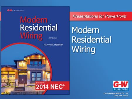 4 Wiring Systems. 4 Wiring Systems Objectives Know where to find codes and authorities for an installation. Recognize the marks of the most popular.