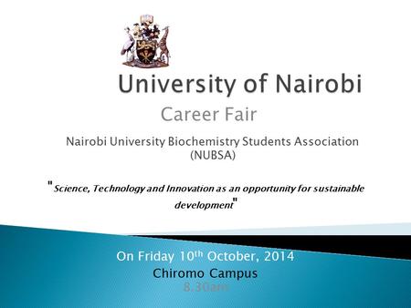 Nairobi University Biochemistry Students Association (NUBSA)