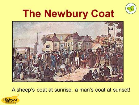 The Newbury Coat A sheep’s coat at sunrise, a man’s coat at sunset!