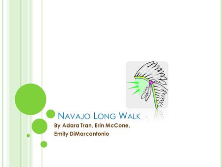 N AVAJO L ONG W ALK By Adara Tran, Erin McCone, Emily DiMarcantonio.