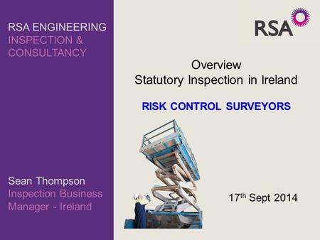 RISK CONTROL SURVEYORS