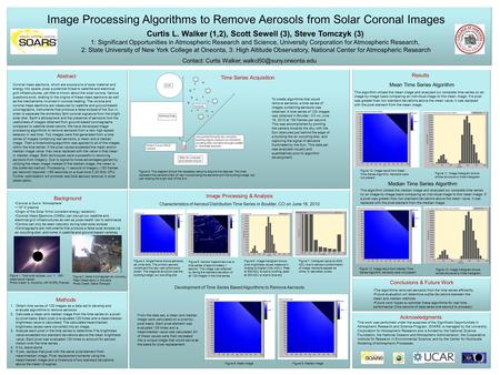 This work was performed under the auspices of the Significant Opportunities in Atmospheric Research and Science Program. SOARS is managed by the University.