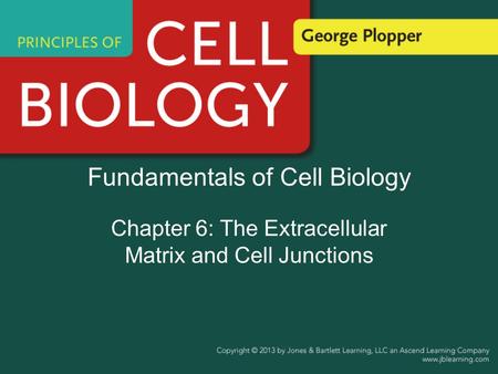 Fundamentals of Cell Biology