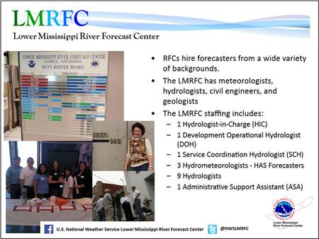 The Forecasters behind the Forecast. Gina Tillis-Nash Gina is a licensed professional engineer who attended the University of Florida where she received.