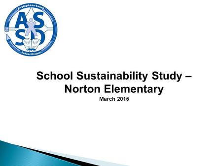 School Sustainability Study – Norton Elementary March 2015.