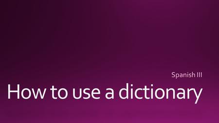 Lay out Find that Verb! Get the right meaning! (how not to look crazy when you write) The letter, please.