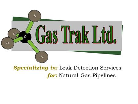 Specializing in: Leak Detection Services for: Natural Gas Pipelines.