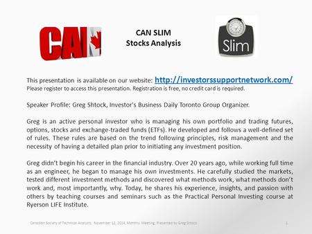 CAN SLIM Stocks Analysis