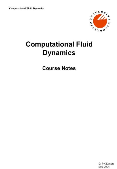 Computational Fluid Dynamics