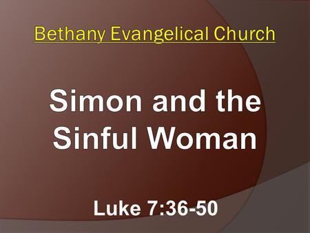 Luke 7:36-50. 1. Sorry 2. Forgiveness Luke 7:36-50 36 Now one of the Pharisees invited Jesus to have dinner with him, so he went to the Pharisee's house.