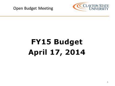 Open Budget Meeting 1. 2 State Appropriations Tuition & Fees Auxiliary Enterprises Major Repair & Renovation (MRR) Salaries and Wages Utilities Supplies.