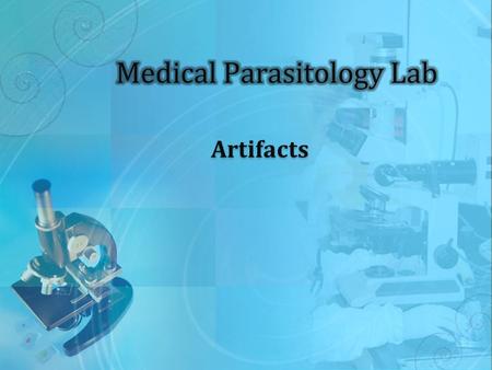 Medical Parasitology Lab