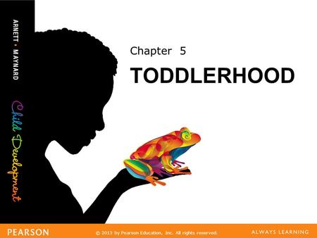 © 2013 by Pearson Education, Inc. All rights reserved. Chapter 5 TODDLERHOOD.