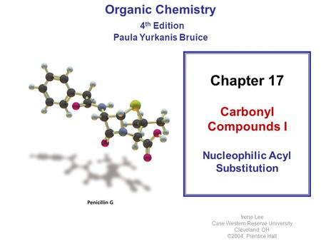 Nucleophilic Acyl Substitution