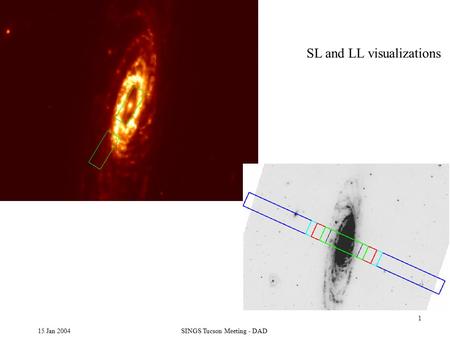 15 Jan 2004 SINGS Tucson Meeting - DAD 1 SL and LL visualizations.