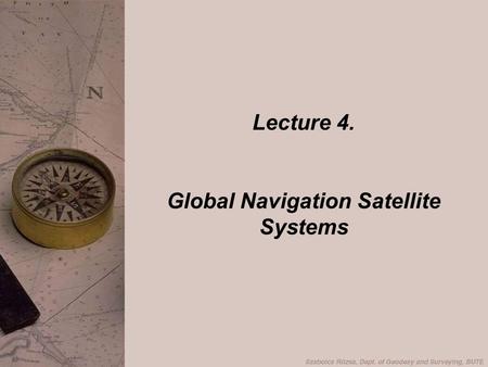 Global Navigation Satellite Systems