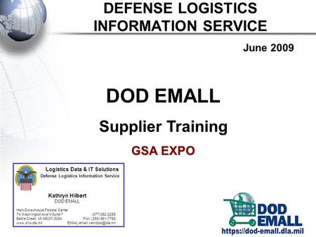 DEFENSE LOGISTICS INFORMATION SERVICE