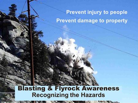 Recognizing the Hazards