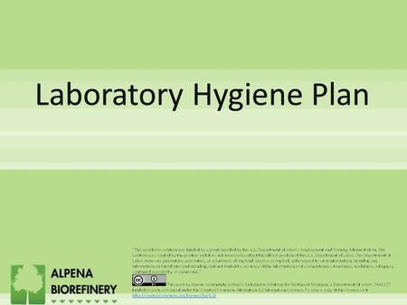  MIOSHA Standard for Hazardous Work in Laboratories  Methods and Observations Used to Detect the Presence or Release of a Hazardous Chemical  Permissible.