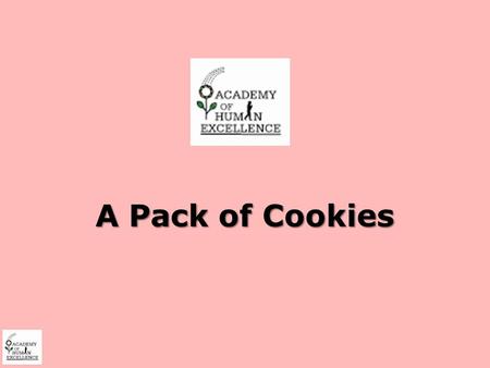 A Pack of Cookies “ A young lady was waiting for her flight in the boarding room of a big airport.