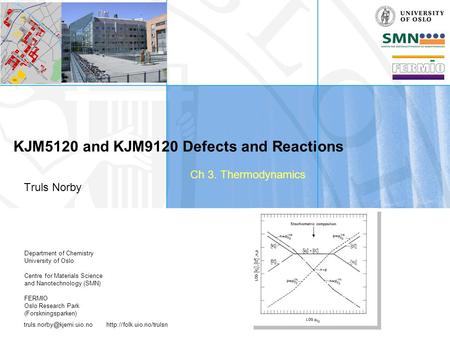 KJM5120 and KJM9120 Defects and Reactions