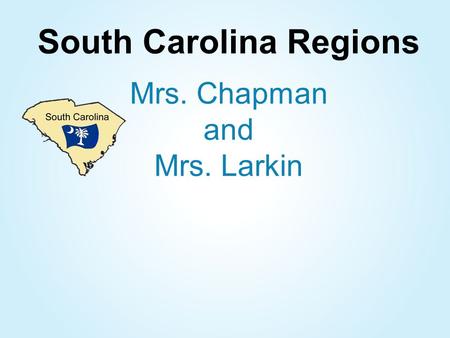 South Carolina Regions