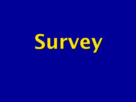 Survey.