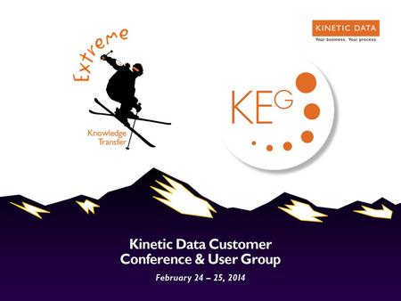  13.5 years at Kinetic Data  Phone: 651-556-0933    Linda Koestler Director of Technical Services Fun fact! “What.