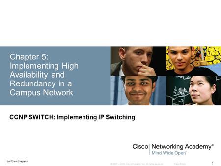 CCNP SWITCH: Implementing IP Switching