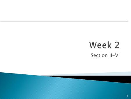 Section II-VI 1. II-34 a.k.a. LeanSigma II-36 4 Based on the time value of money principal – comparing what a dollar is worth today to another time.