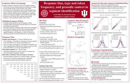 Analysis II: Bayesian Analysis of Individual Data Bayesian analysis allows for principled 'null' results. 1) Transform the correlation coefficients to.