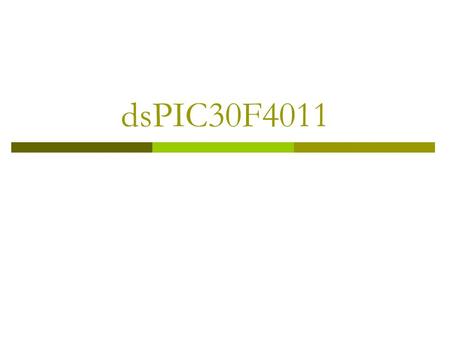 DsPIC30F4011.