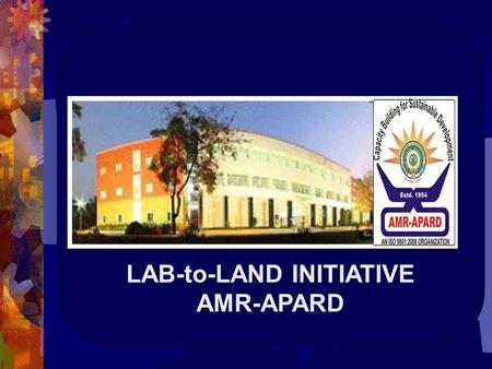 LAB-to-LAND INITIATIVE