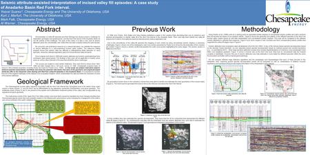 Using Peyton et al’s (1998) work as a starting point we generated similar displays of conventional seismic profiles and well x-sections that will become.