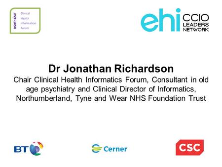 Dr Jonathan Richardson