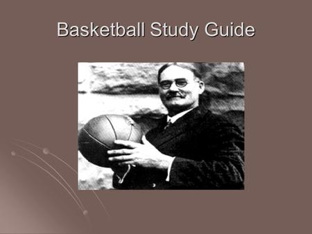 Basketball Study Guide