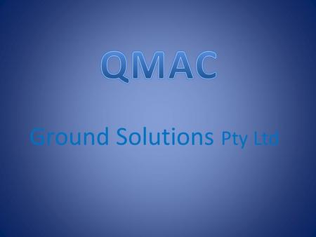 Ground Solutions Pty Ltd. Greatly Reduces Dust Levels Improves Road Surface & Stability Reduce Water Usage Reduce Vehicle Maintenance Reduce Vehicle Tyre.