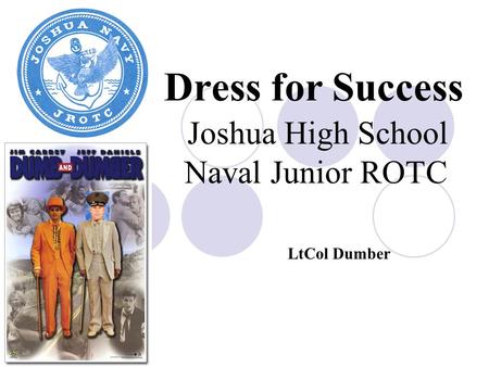 Joshua High School Naval Junior ROTC