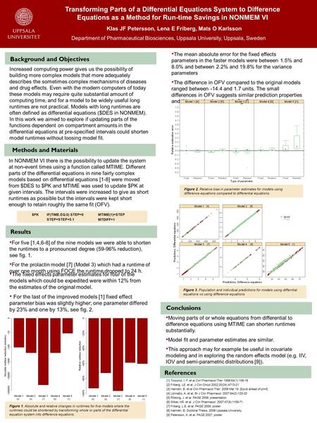 Background and Objectives Methods and Materials Results Conclusions References Increased computing power gives us the possibility of building more complex.