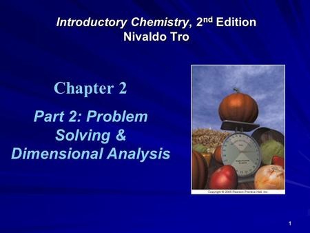 Introductory Chemistry, 2nd Edition Nivaldo Tro