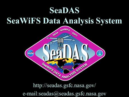 SeaDAS SeaWiFS Data Analysis System