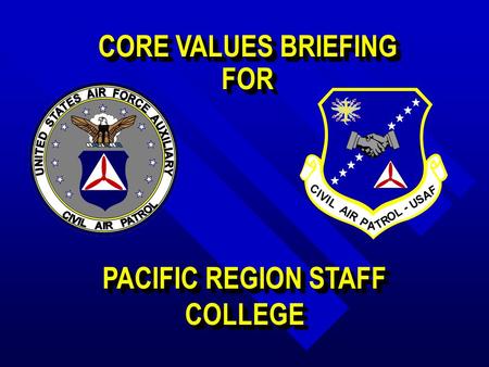 PACIFIC REGION STAFF COLLEGE