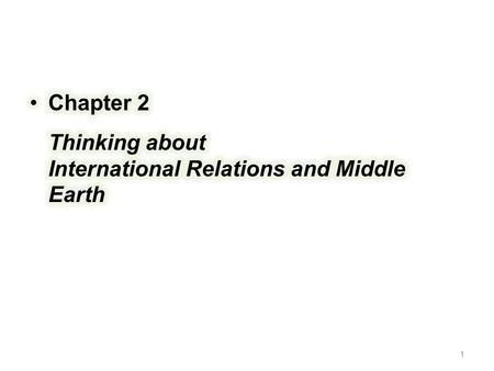 1. 2 3 What are the issues important for domestic order? 4.