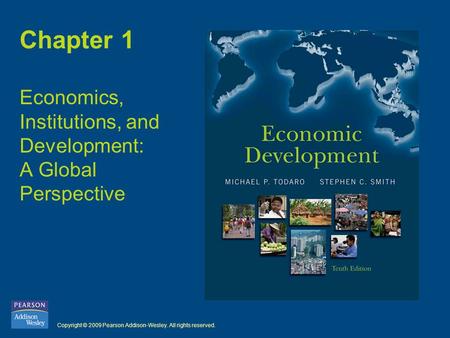 Economics, Institutions, and Development: A Global Perspective