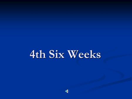 4th Six Weeks Math Jeopardy created by Lana Beckwith on Patricia Terrell’s Blank Jeopardy template.