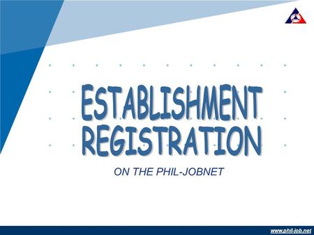 ESTABLISHMENT REGISTRATION