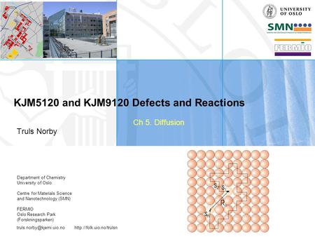 KJM5120 and KJM9120 Defects and Reactions