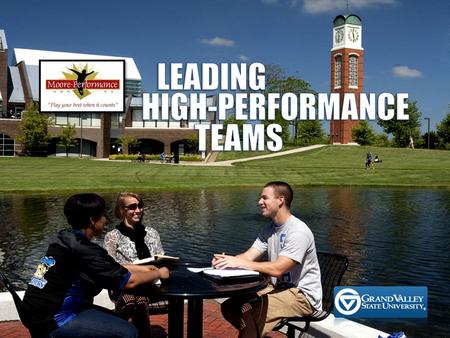 Seminar Title Slide. UNDERSTANDING T E A M S HIGH-PERFORMANCE.